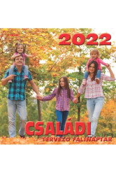 Családi tervező falinaptár 2022